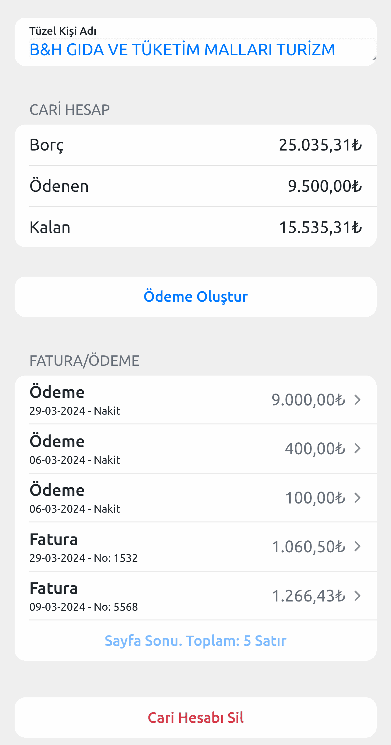 tüzel kişi borç alacak takibi